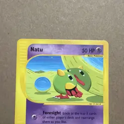 2003 Pokemon Card TCG- Natu Skyridge 80/144 - Non Holo - Image 2