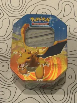 Pokemon Card Bulk Lot with Vintage 2009 Charizard Tin - some holos included xD - Image 1