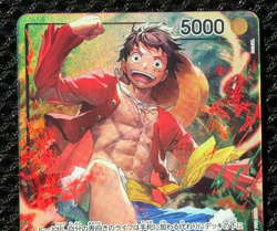 One Piece Card Game TCG ST13-003 L Monkey D Luffy Bandai Japan Anime Prism - Image 3