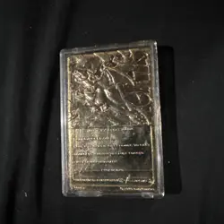 1999 Pokemon Charizard Gold Plated Trading Card Burger King - Image 4