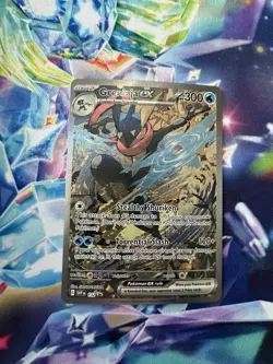 Greninja ex SVP 132 Pokemon TCG Scarlet & Violet Promo Cards NM - Image 1
