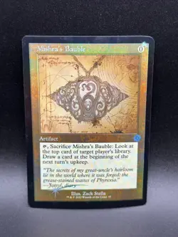 MTG Mishra's Bauble U The Brother's War Retro Artifacts #97 FOIL - Image 1