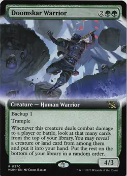 Doomskar Warrior (Extended Art) R March of the Machine 370 LP-NM - Image 1