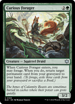Curious Forager [Bloomburrow] - Image 1