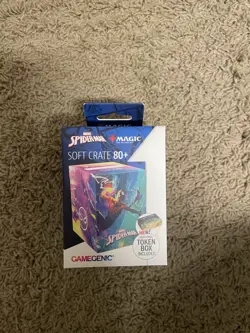 Gamegenic: Magic: The Gathering: Spider-Man Soft Crate 80+ - Spider-Man/Spider-G - Image 1