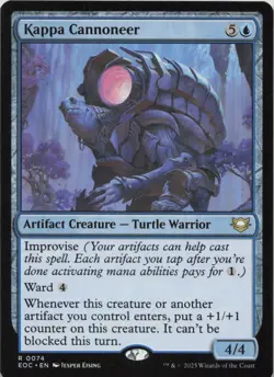 Kappa Cannoneer R Commander: Edge of Eternities 74 NM MTG - Image 1