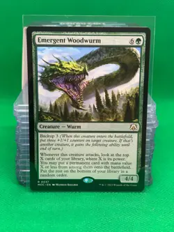 MTG - EMERGENT WOODWURM - March of the Machine Com (R) - Image 1