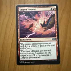Dragon Tempest - N/M - Tarkir Dragonstorm - MTG Magic The Gathering Card - Image 1