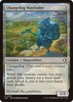 Changeling Wayfinder X2 - ECL - MTG - EN - NM - 0001 - Image 1