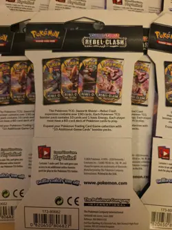Pokemon Sword And Shield 25 Trading Card Pack Lot New Still Sealed - Image 5