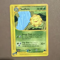 Pokemon Card TCG - Sunflora Skyridge 105/144 Non Holo - Image 1