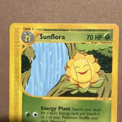 Pokemon Card TCG - Sunflora Skyridge 105/144 Non Holo - Image 2