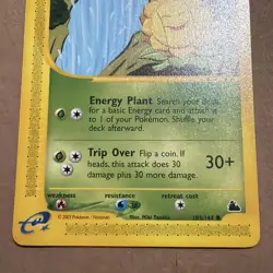Pokemon Card TCG - Sunflora Skyridge 105/144 Non Holo - Image 3