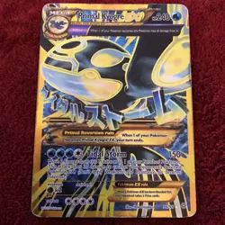 Primal Kyogre Ex Full Art Ancient Origins 96/98 XY Pokemon Card extra photos Add - Image 1