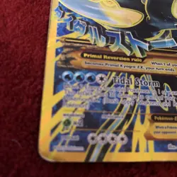 Primal Kyogre Ex Full Art Ancient Origins 96/98 XY Pokemon Card extra photos Add - Image 2