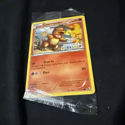 Pokemon TCG Charmander Card Build-A Bear Workshop Edition Booster 17/113 Sealed - Image 2
