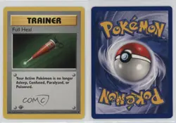 Full Heal Shadowless 1st Ed. Pokemon Base Set #82 1999 - Image 3