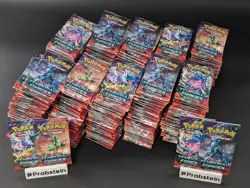 Lot of (400) Pokemon TCG Scarlet & Violet Temporal Forces Booster Packs Sealed - Image 1