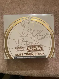 Pokemon TCG Sword & Shield: Brilliant Stars Elite Trainer Box ETB Factory Sealed 820650850127 - Image 1