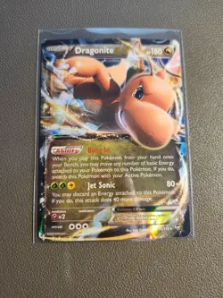 Dragonite EX 74/111 Pokemon Furious Fists MP Fast Shipping! - Image 1