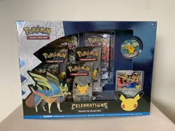 Pokemon Tcg Celebrations 25th Anniversary Deluxe Pin Collection Box Zacian 820650809422 - Image 1