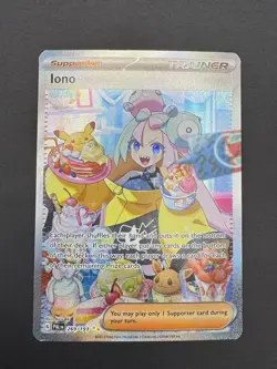 Pokemon TCG: Iono Full Art 269/193 Paldea Evolved LP - Image 1