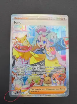 Pokemon TCG: Iono Full Art 269/193 Paldea Evolved LP - Image 3