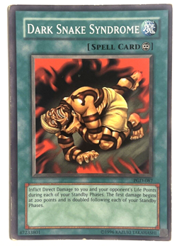YuGiOh! - Dark Snake Syndrome PGD-087 Unlimited Common - Image 1