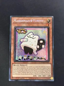 Marshmao Yummy DOOD-EN024 Yugioh TCG Doom of Dimensions 1st Edition NM - Image 1
