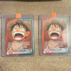 One Piece TCG - OP13 Carrying on His Will - Luffy Leader Alt Art - Image 1