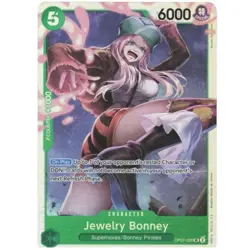 Jewelry Bonney OP07-026 Super Rare Pirate Foil One Piece Tcg ENG Prb02 - Image 1