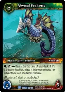 Abyssal Seahorse - Throne of the Tides - World of Warcraft TCG - Image 1