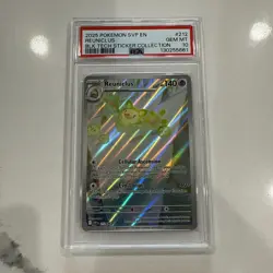 2025 POKEMON SVP EN-SV BLACK STAR PROMO #212 REUNICLUS PSA 10 BLACK BOLT - Image 1