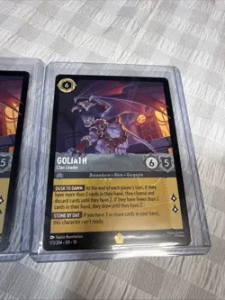 Disney Lorcana Whispers In The Well GOLIATH Clan Leader Legendary 173/204, x2 - Image 2