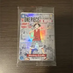 One Piece Monkey D. Luffy College Basketball US Voyage 2026 Trading Card - Image 1