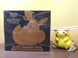 Pokemon TCG Shining Fates Elite Trainer Box ETB Brand New & Factory Sealed! 820650808173 - Image 1