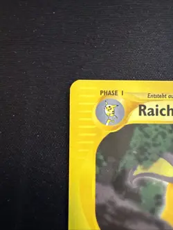 Raichu 27/144 Rare Non Holo Pokemon TCG Skyridge SK 2003 NM Vintage Deutsch - Image 4