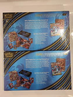 2x Pokemon TCG Mega Charizard X ex Ultra-Premium Collection Box LOT Sealed - Image 5