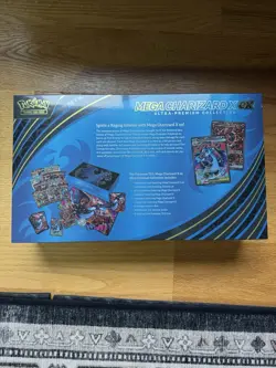 2X New Pokemon TCG Mega Charizard X ex Ultra Premium Collection Box Sealed - Image 2