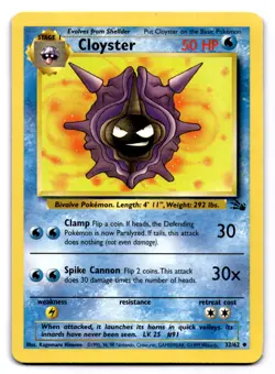 Pokemon Fossil 1999 First edition/Unlimited LP Choose Your Card - Image 3