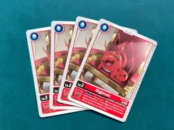 Gigimon BT21-001 Playset World Convergence Digimon Card Game x4 - Image 1