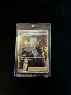 Boss's Orders Giovanni 058/072 Deck Exclusives Holo Rare Trainer Pokemon Card - Image 3