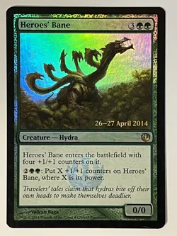 Heroes' Bane Prerelease Cards Foil MTG NM - Image 1