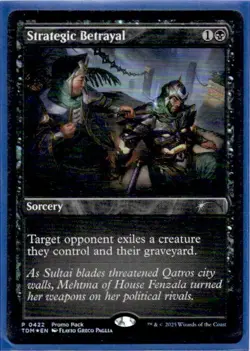 Strategic Betrayal Promo Pack: Tarkir: Dragonstorm Regular - Image 1