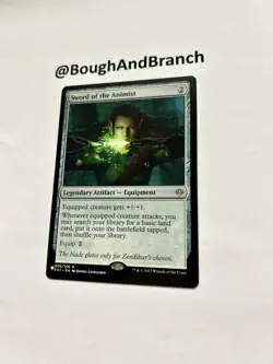 Sword of the Animist Archenemy: Nicol Bolas Regular - Image 2