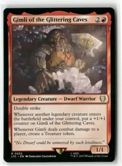 Gimli of the Glittering Caves Commander: the Lord of the Rings: - Image 1
