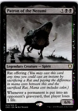 MTG Patron of the Nezumi Commander Anthology Volume II Rare #72 - Image 1