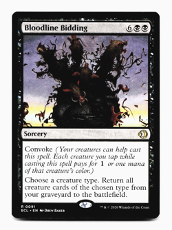 Bloodline Bidding [Lorwyn Eclipsed] Magic MTG ECL 0091 NM 💀 - Image 3