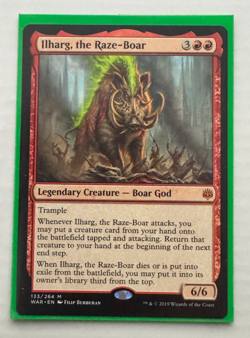 Ilharg, the Raze-Boar NON-FOIL War of the Spark #133 NM - MTG ENG - Image 1
