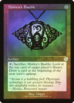 NM Foil Mishra's Bauble, MTG, The Brothers' War Retro Artifacts, Magic, 34 - Image 1